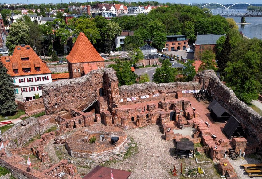 The Ruins of the Teutonic Castle, Poland